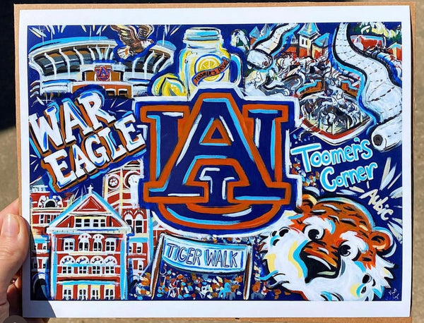 Pop Art Auburn Natalie Cooper