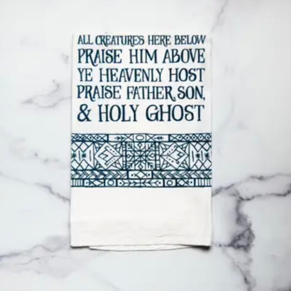 Hymn Tea Towel Assorted