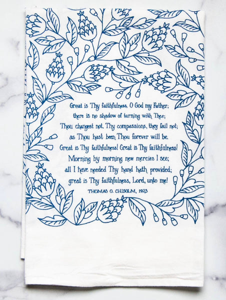 Hymn Tea Towels Ast