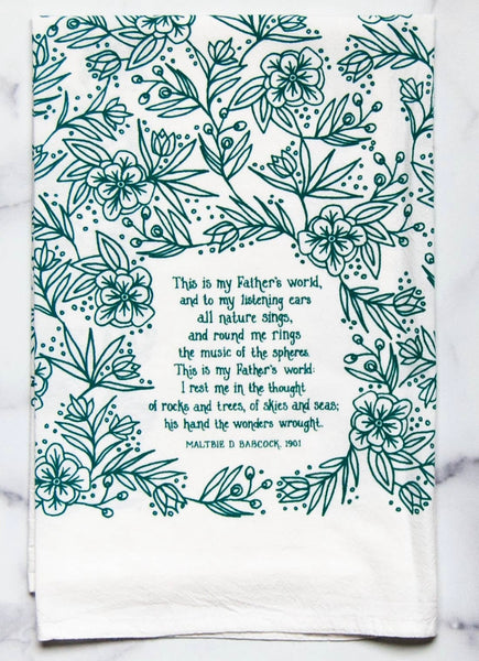 Hymn Tea Towels Ast