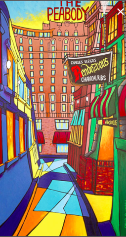 #105 Rendezvous Alley Print David Lynch