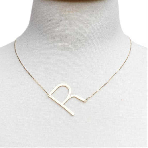 Large Initial Necklaces
