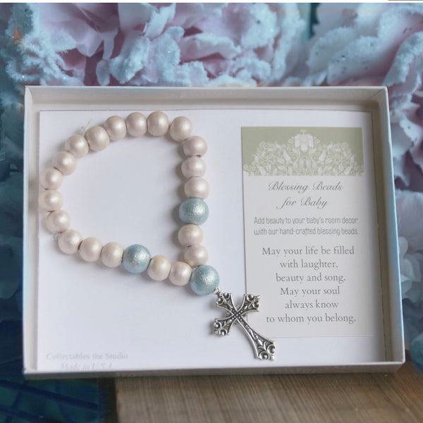 Blessing Beads for Baby Nursery  Decor / Keepsake