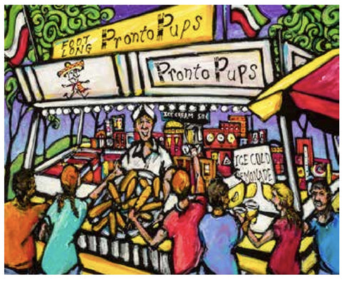 #107 Pronto Pup Print David Lynch