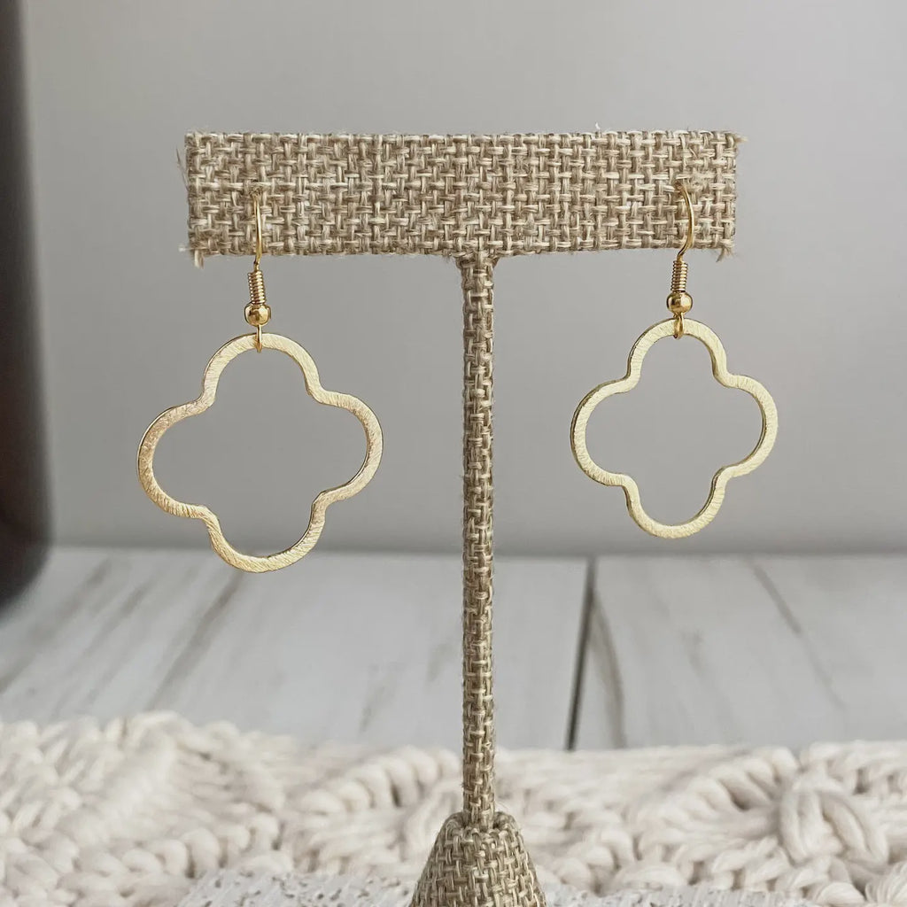 Quatrefoil Earrings
