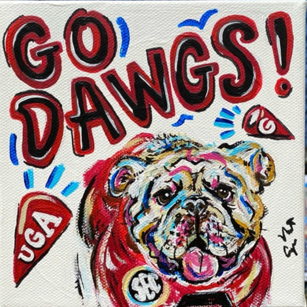 Pop Art College Mascot Prints By Natalie Cooper