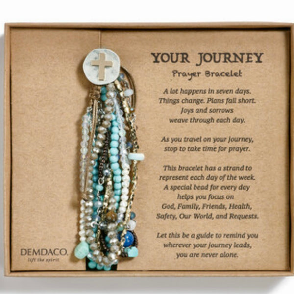 Journey Prayer Bracelet w/ Cross