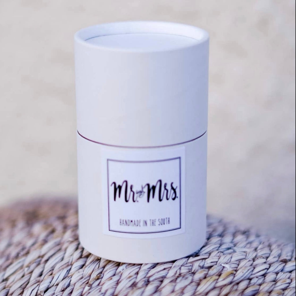 Mr. & Mrs. The South Wedding Candle