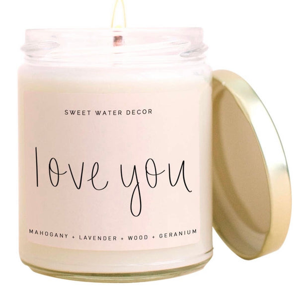 Sweet Water Message Candles 9 Oz