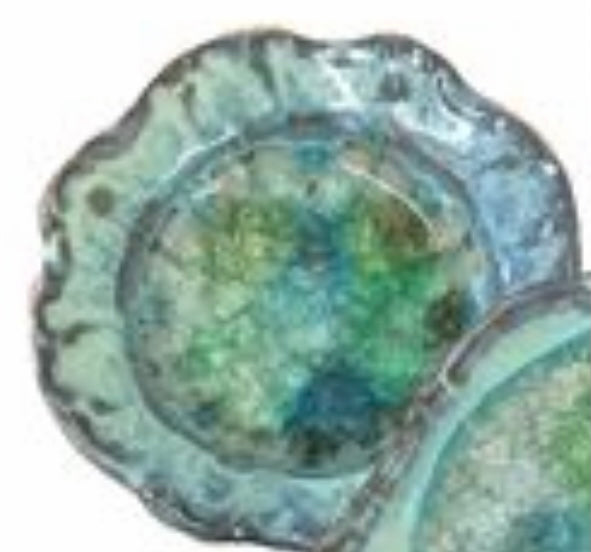 Pottery Artisan Round Dish