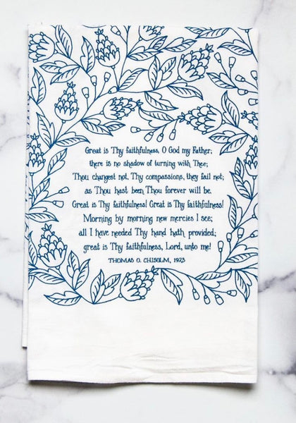 Hymn Tea Towels Ast