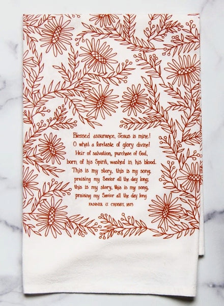 Hymn Tea Towels Ast