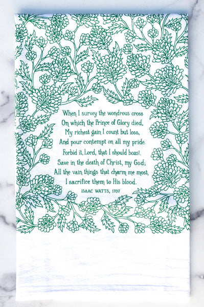 Hymn Tea Towels Ast