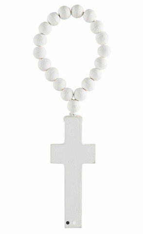 Beaded Garland Cross