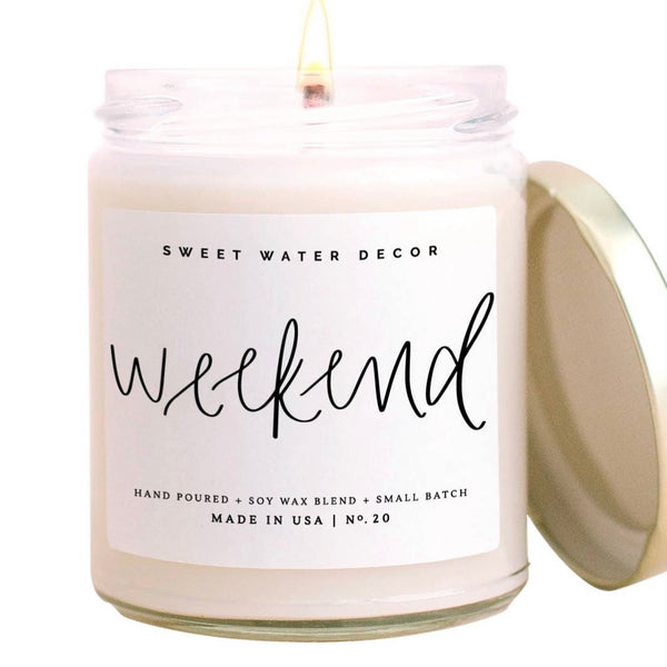 Sweet Water Message Candles 9 Oz