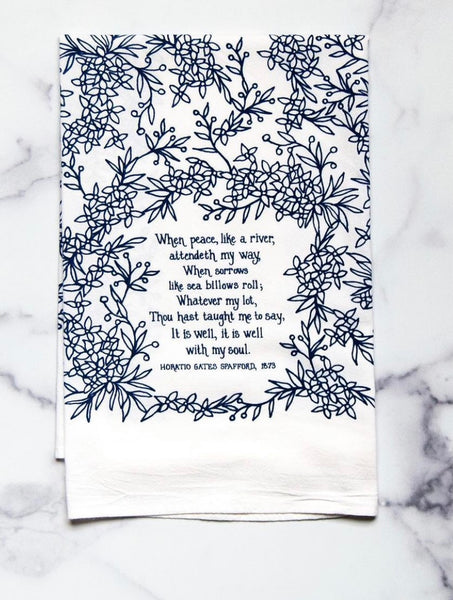 Hymn Tea Towel Assorted