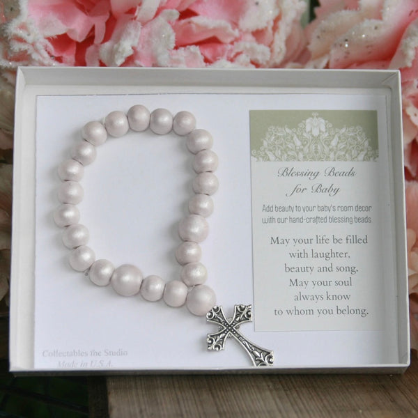 Blessing Beads for Baby Nursery  Decor / Keepsake