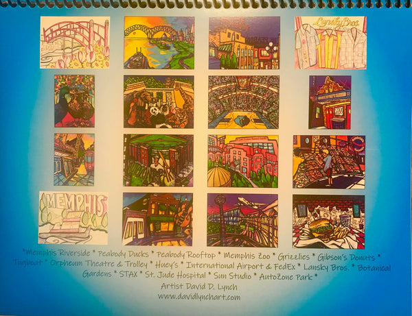 Memphis Coloring Book David Lynch