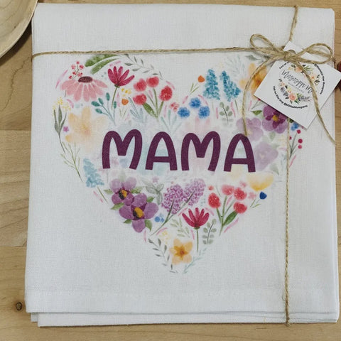 Mama Tea Towel Mother Gift