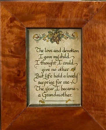 "The Love & Devotion...Grandmother"
