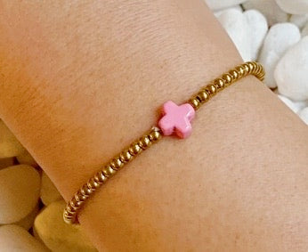 So Very Blessed Cross Stretch Bracelet