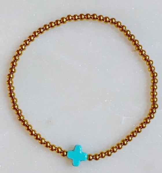 So Very Blessed Cross Stretch Bracelet