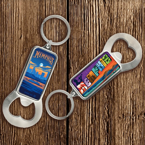 Bottle Opener & Keychain Spirit of Memphis