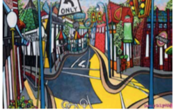 #55 Midtown Cooper Young Print David Lynch