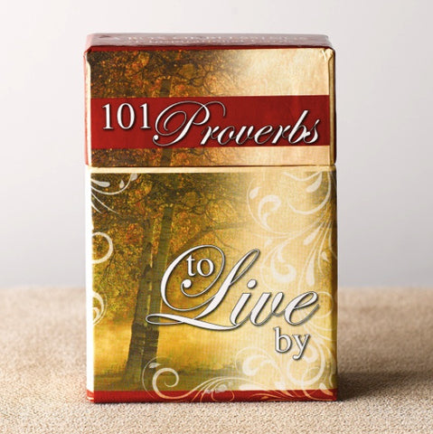 101 Proverbs to Live By Box of Blessings