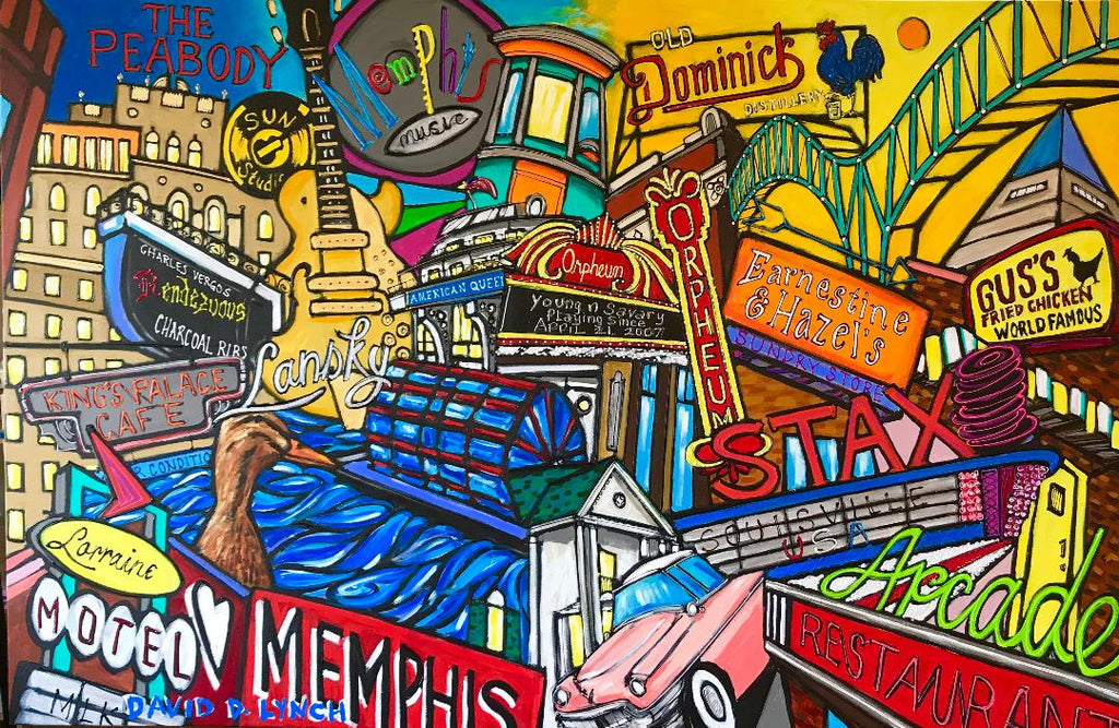 Bucket List #2 Horizontal Print Large 36x24 David Lynch