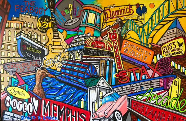 Bucket List #2 Horizontal Print Large 36x24 David Lynch