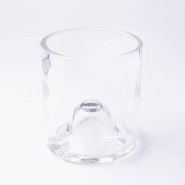 Wine Bottle Beverage Glasses Clear Recycled / Serving Cups