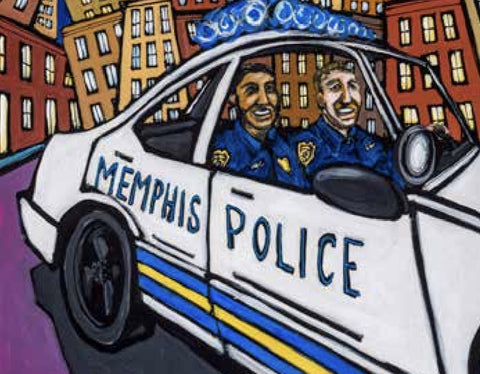 #106 MPD Police Print David Lynch