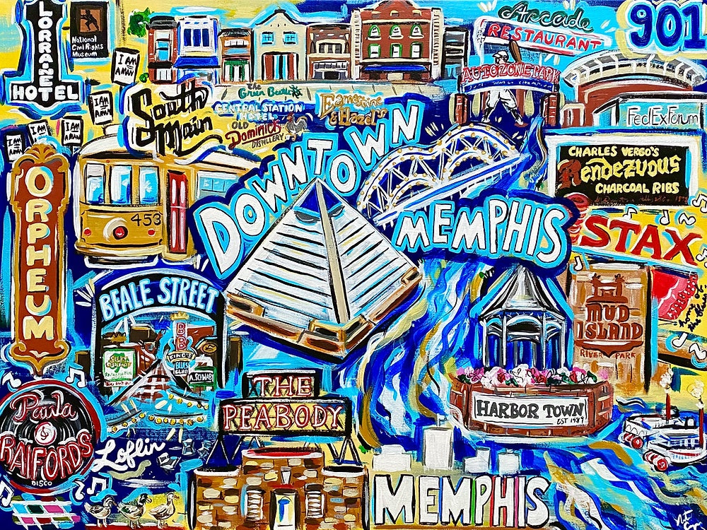 Pop Art Downtown Memphis Natalie Cooper