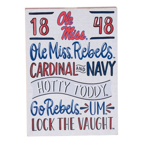 Ole Miss Spirit Block