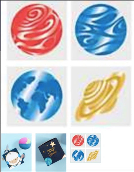 Bath Balm Out of this World Astronaut Gift Box