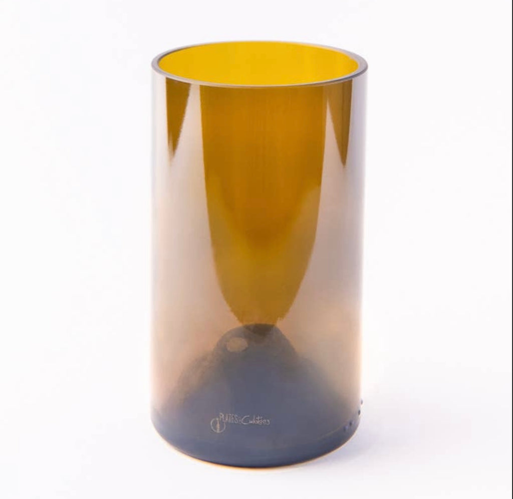 Wine Bottle Beverage Glasses 4 styles Brown / Serving cups