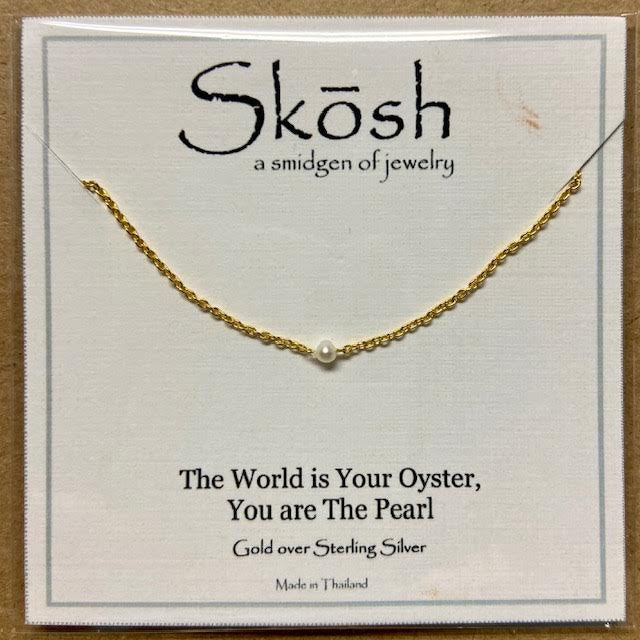 The World Is Your Oyster Necklace