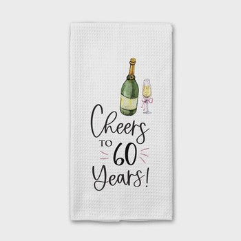 Birthday Cheers Anniversary Celebration Towel