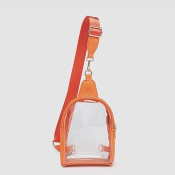 Ellen Clear Sling Bag w/ Removable Guitar Strap