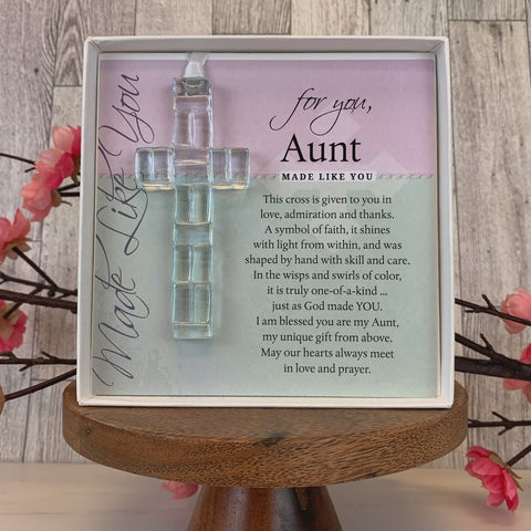 Handmade Mosaic Glass Cross