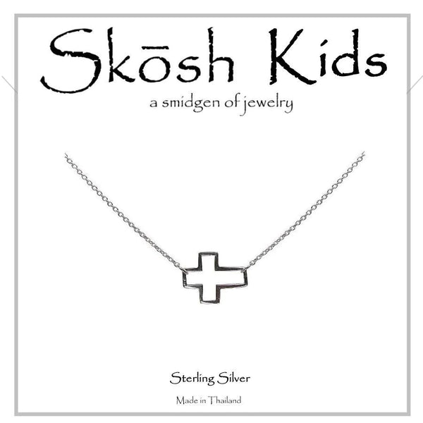 Kids Open Cross Necklace