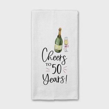 Birthday Cheers Anniversary Celebration Towel