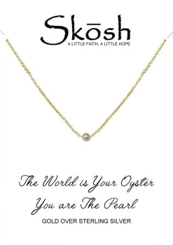 The World Is Your Oyster Necklace