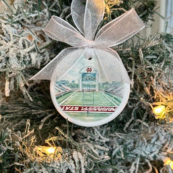 Georgia Jane College Ceramic Ornament