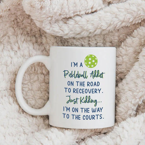 Pickleball Addict Coffee Mug