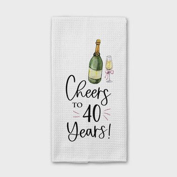 Birthday Cheers Anniversary Celebration Towel