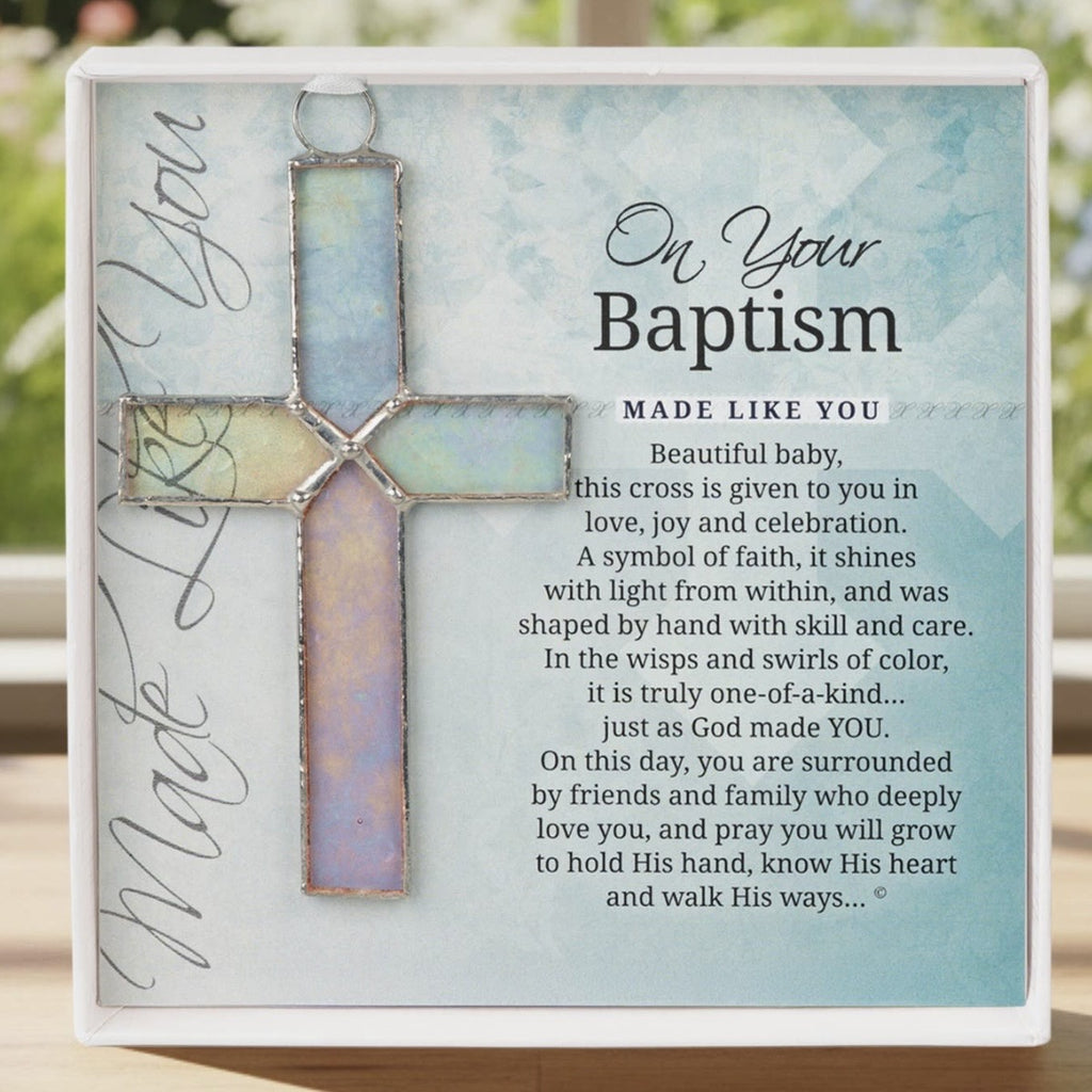 Baptism Stained Cross