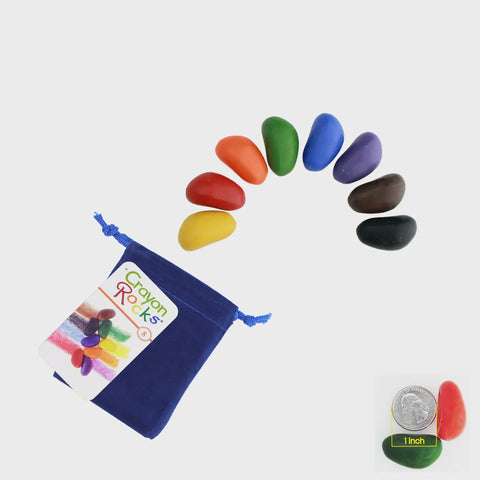 8 Colors in A Blue Velvet Bag