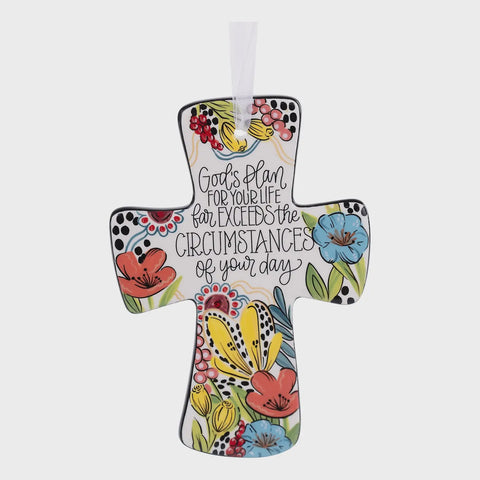 Ceramic Cross God's Plan For Your Life